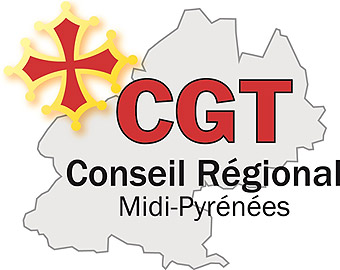 Logo du syndicat CGT du Conseil Régional Midi-Pyrénées